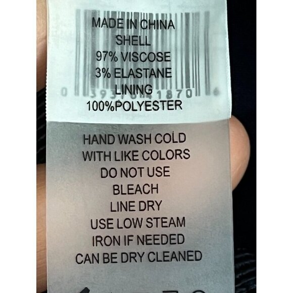 Vince Camuto Ombre Sequin Mini Skirt 14 Blue Striped Glam Sparkly Vegas Cocktail - Picture 9 of 11